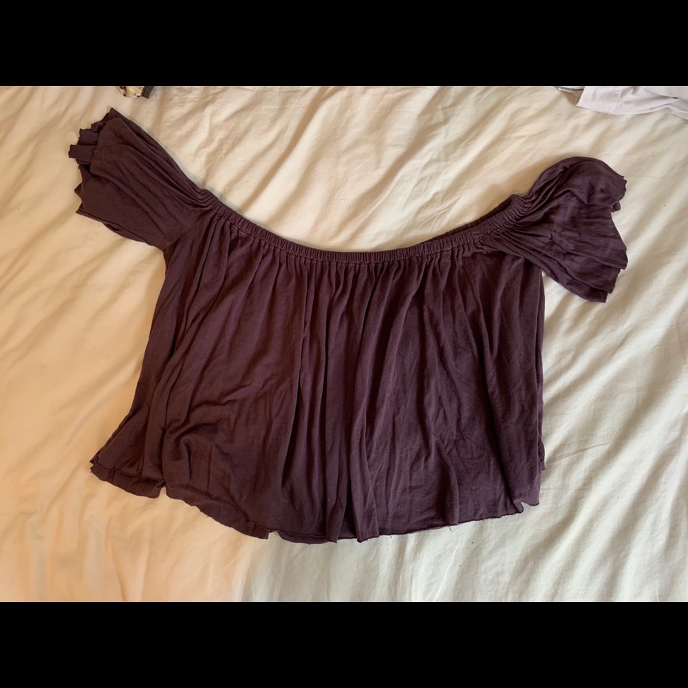 Urban Outfitters- Truly Madly Deeply purple shirt
